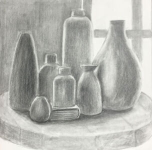 Sunlight on Ceramics